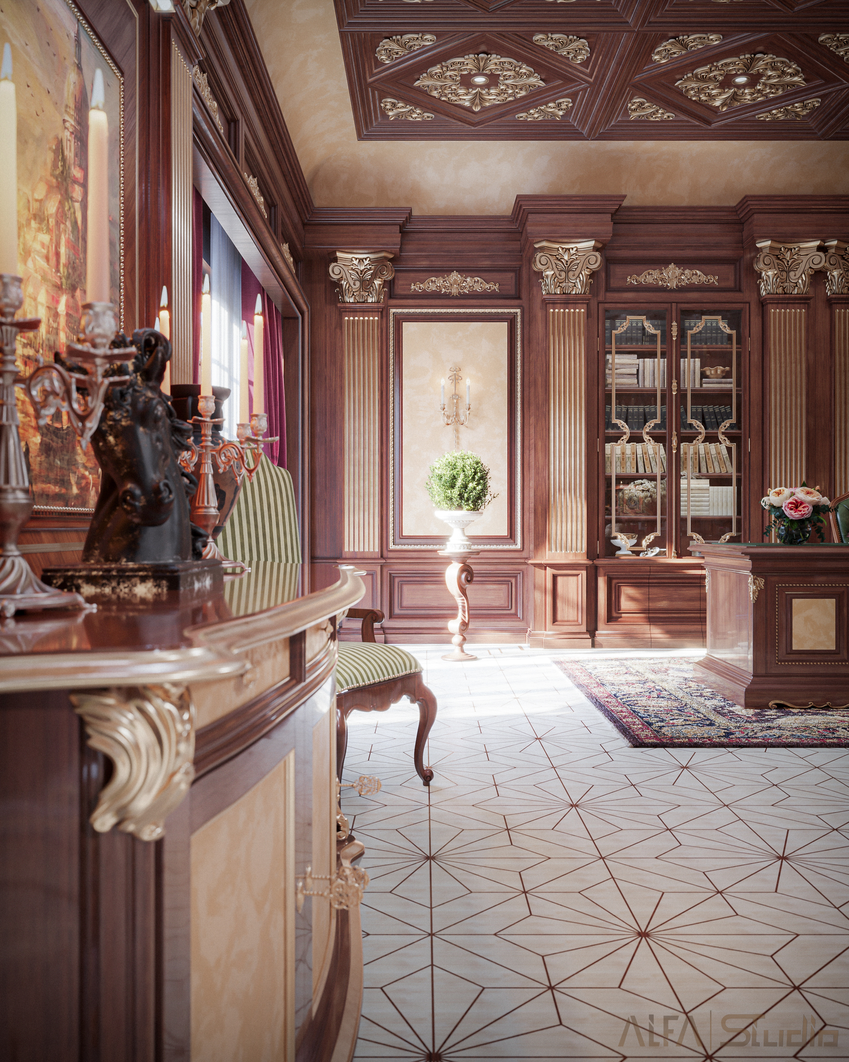 经典办公室内饰丨Alfa Studio-6