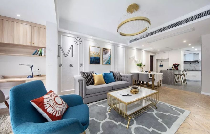 120m²美式轻奢,删繁就简回归纯粹真我-62