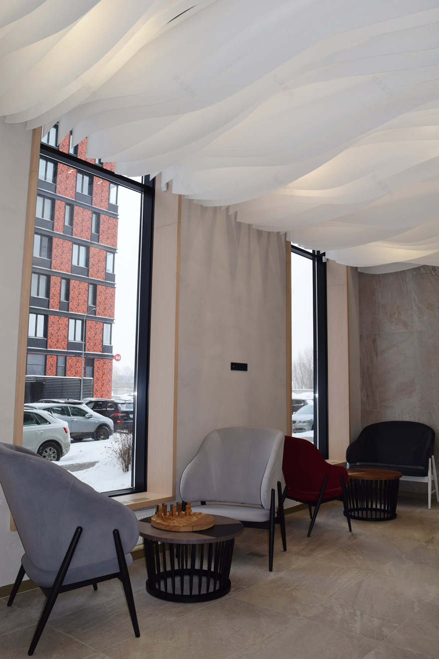 法国纹理纸在天花装饰中的应用-5