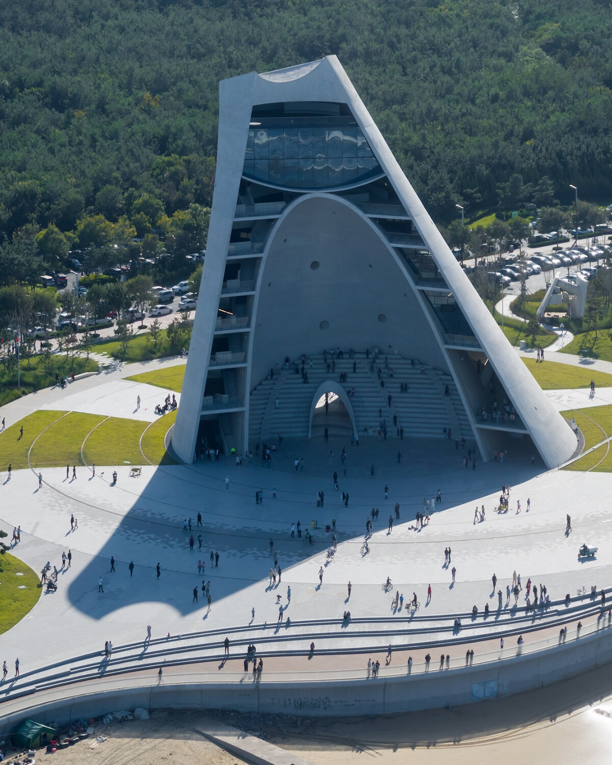 OPEN 建筑事务所在中国完成圆锥形“太阳塔”丨中国烟台丨OPEN 建筑事务所-10