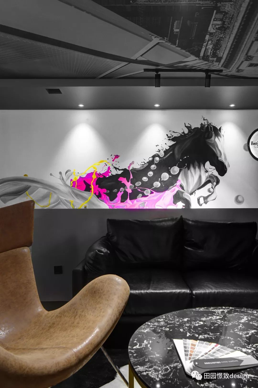 乐山意凡 Benjamin Moore 色彩体验店 | 现代设计风格中的色彩冲击-33