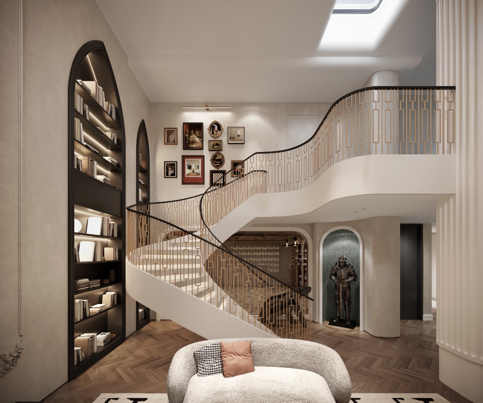 680 平别墅设计丨为而设计-2