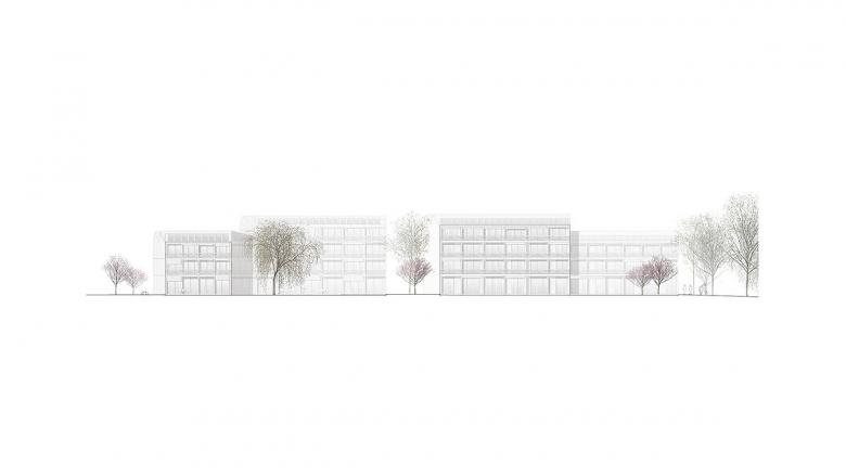 Erlinsbacherstrasse 可持续混合用途建筑丨瑞士丨Duplex Architekten-12
