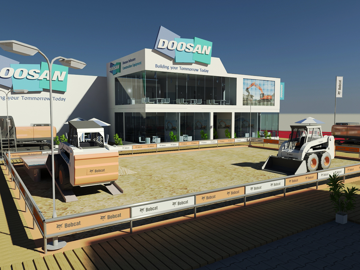 Doosan for Excon 2013 at BIEC, Bnglr-2