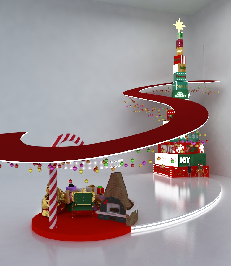 City Centre Beirut Christmas Decoration- Fiesta Group-1