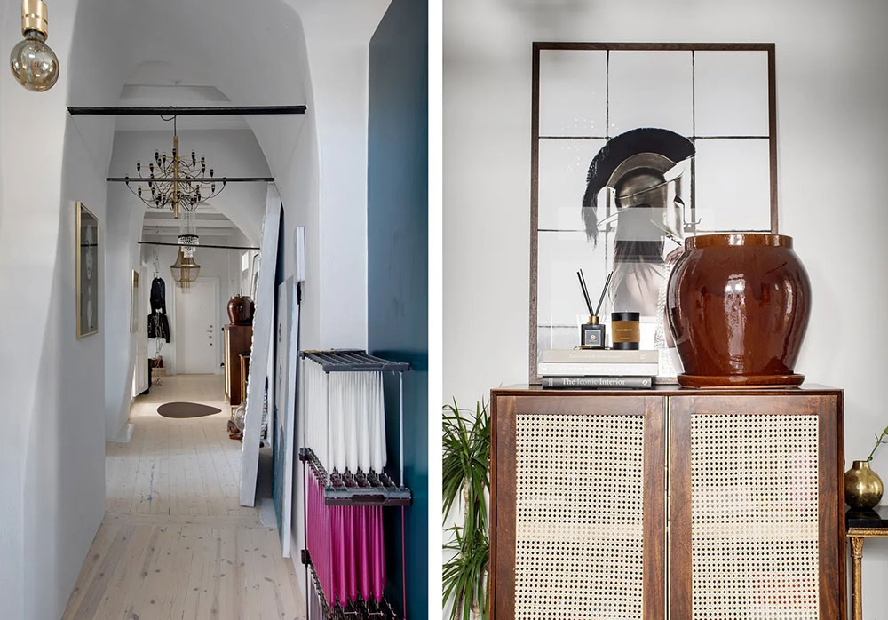 瑞典优雅公寓设计，浪漫倾斜屋顶与现代装饰的完美融合-29