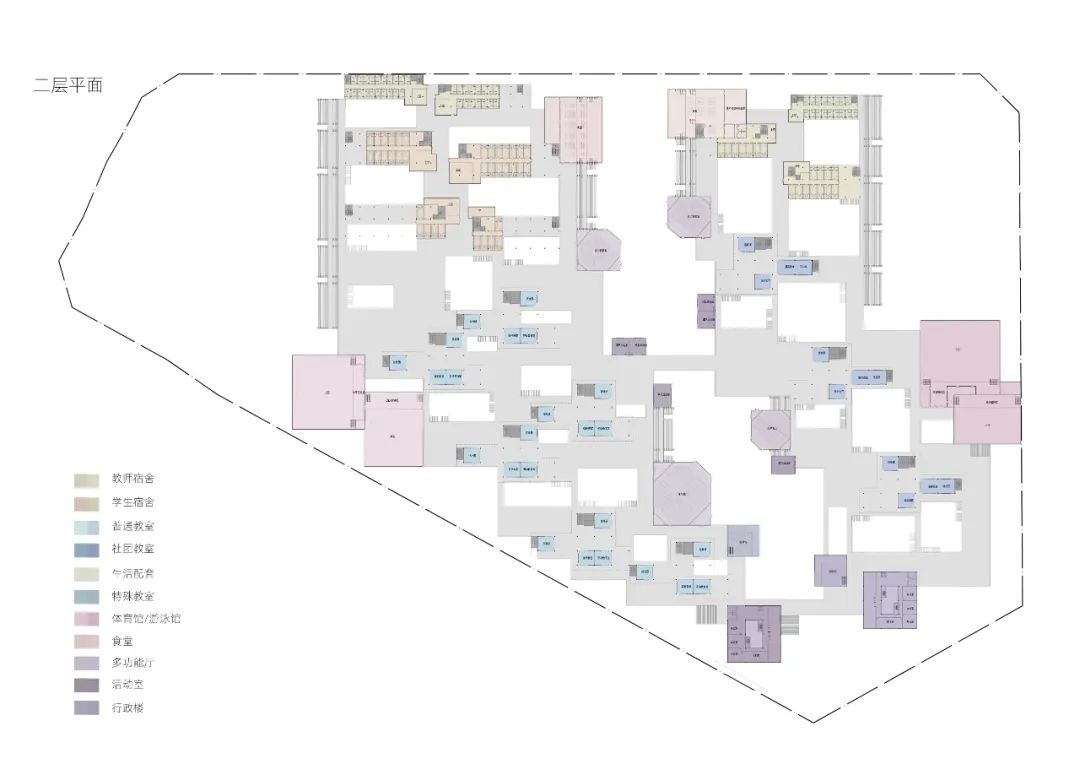 中标候选方案 | 聚落景观学习谷：佛山一中顺德学校/ 众建筑+广州瑞华-68