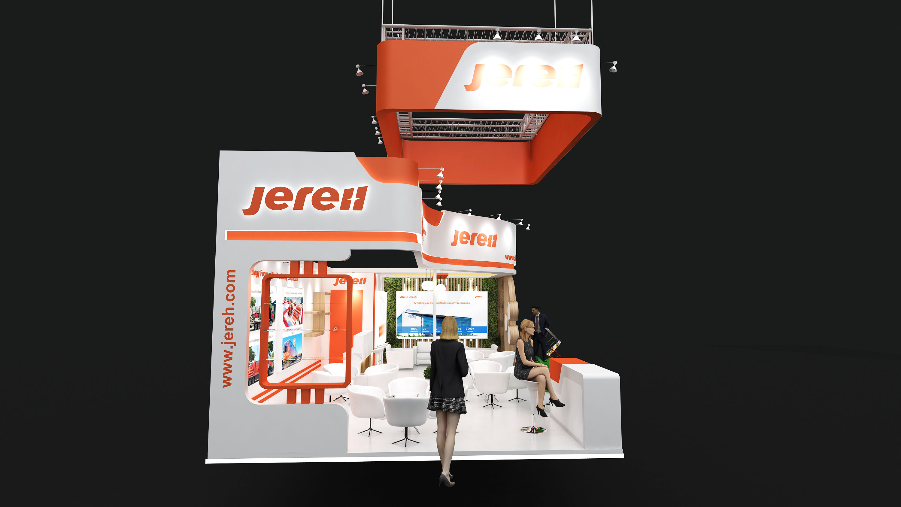 JEREH 10X5M STALL DESIGN IN ITALY-5