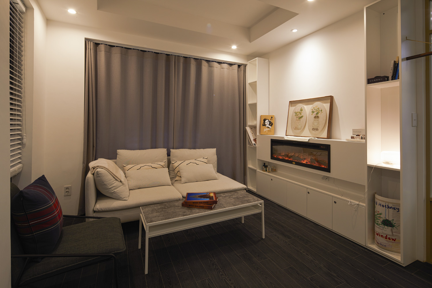 简约优雅 80 平美容院设计-17