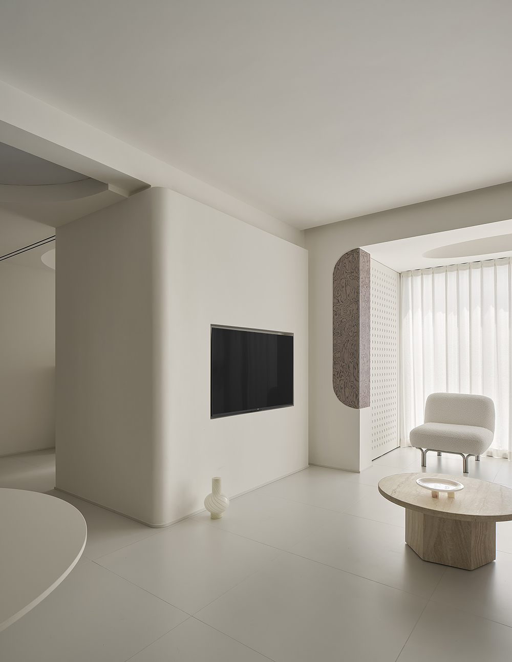 极简纯净的家 邸岸空间设计项目丨中国南京丨邸岸空间建筑设计-8