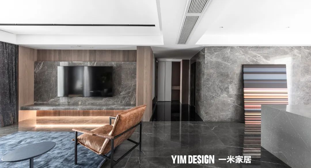 科技控的浪漫，190㎡现代港式智慧新居-13