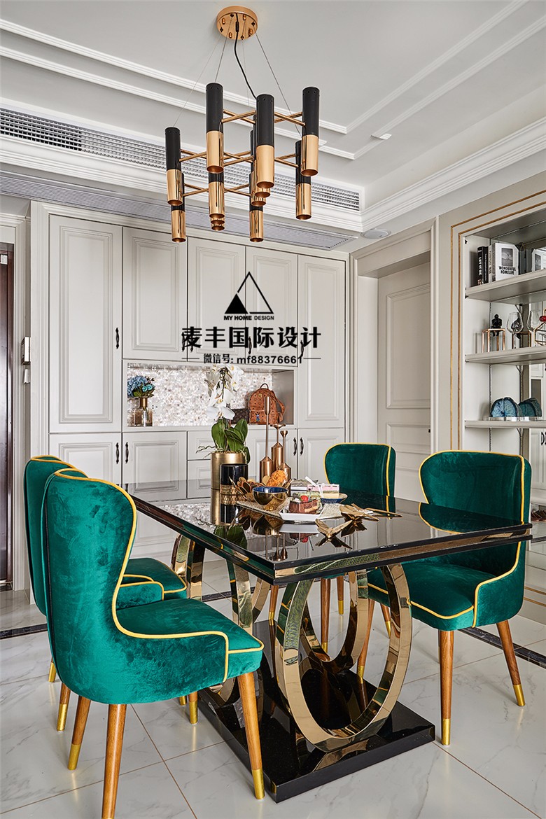 106m²轻奢后现代 阳光马德里 麦丰国际设计-15