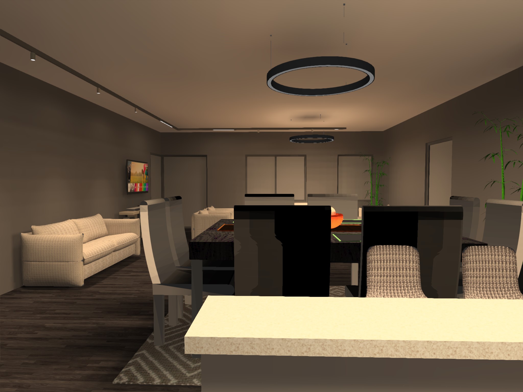 Living room Interior Lighting design-2