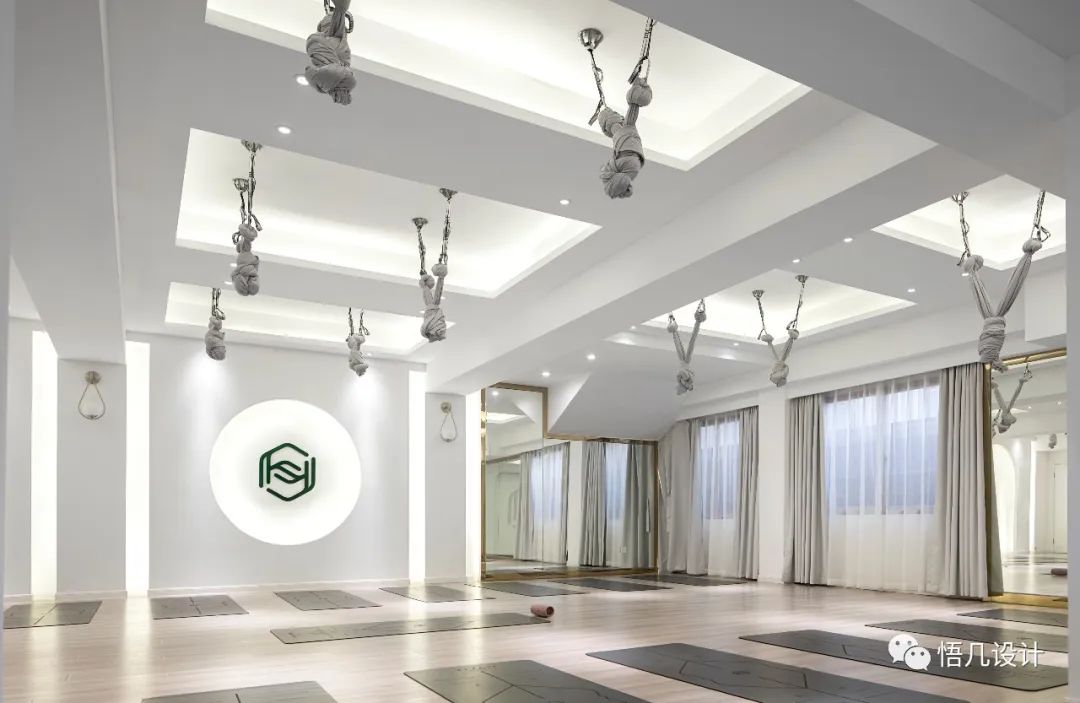 亦研瑜伽空间 | 简约中寻求多样层次,打造年轻活力氛围-36