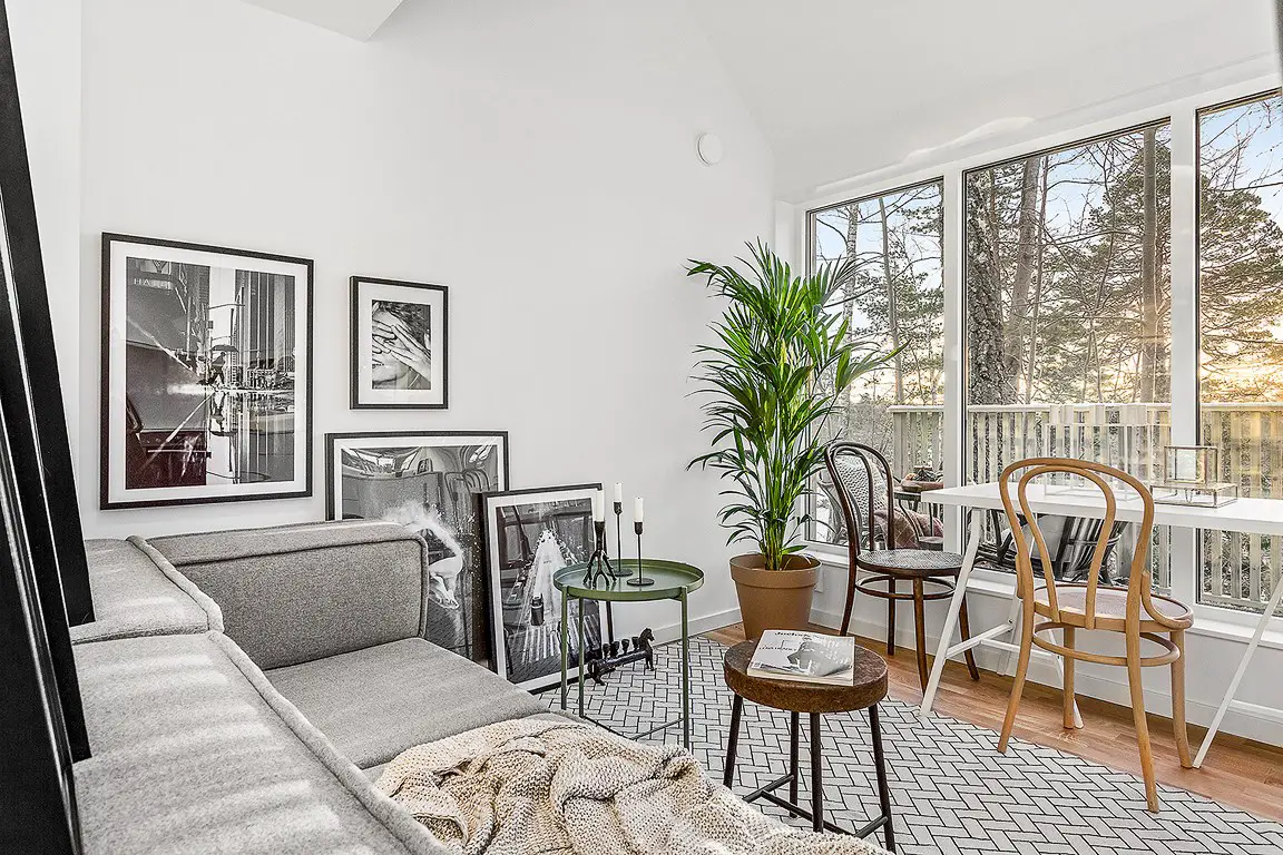 Stockholm 湖边迷你树屋-1