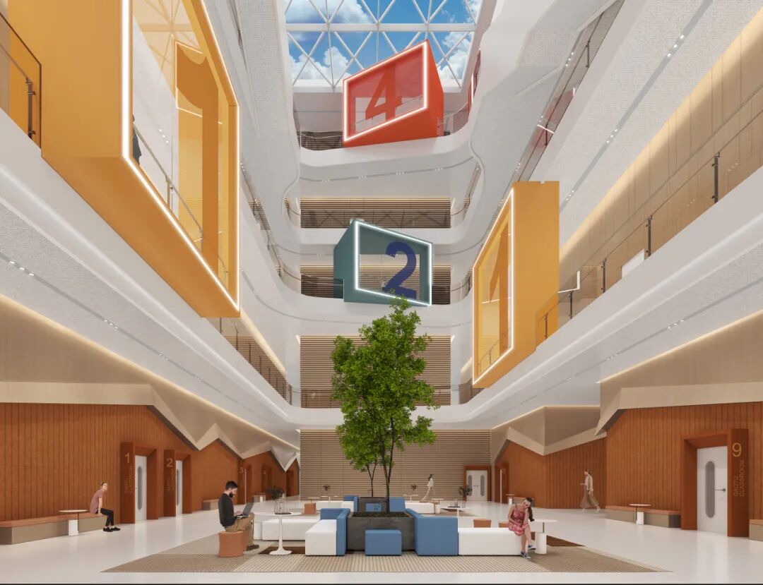 智启未来途筑梦想|上海院原创设计河南省重点建设项目高途智成港-57