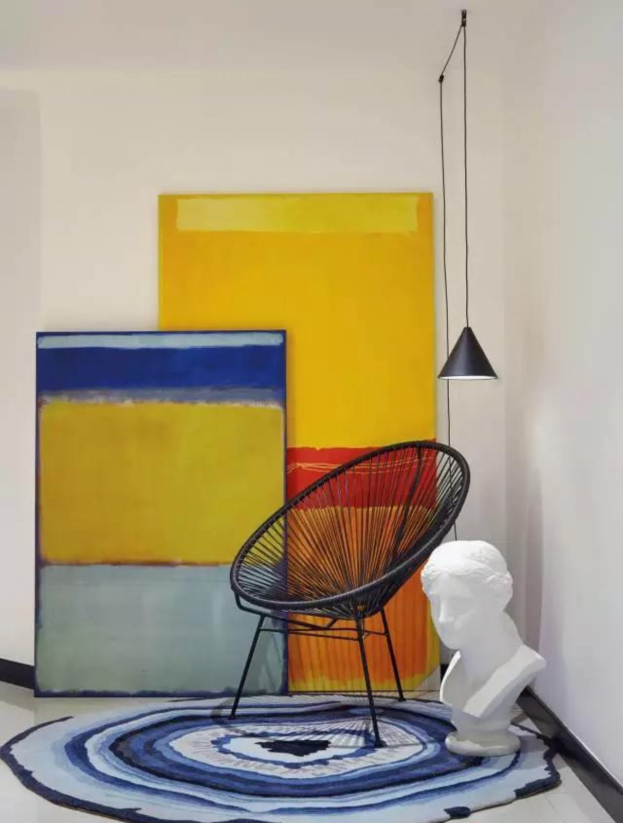 重庆双宝设计机构 | 300m²黑白灰极简设计,释放空间自由-15