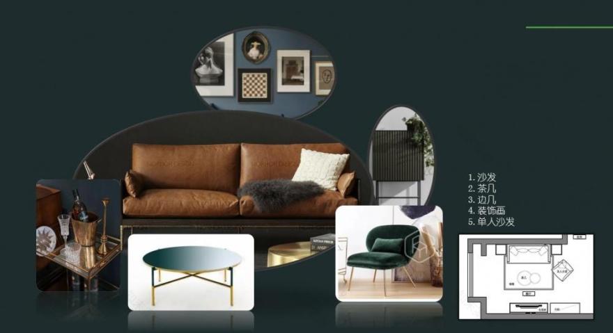 100㎡精装房变身复古轻奢,两代人的生活艺术-7