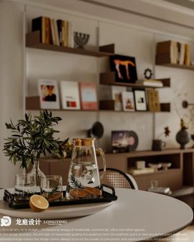 【龙庭设计·新案】 恒大珺睿府 在木韵交织的温柔乡里