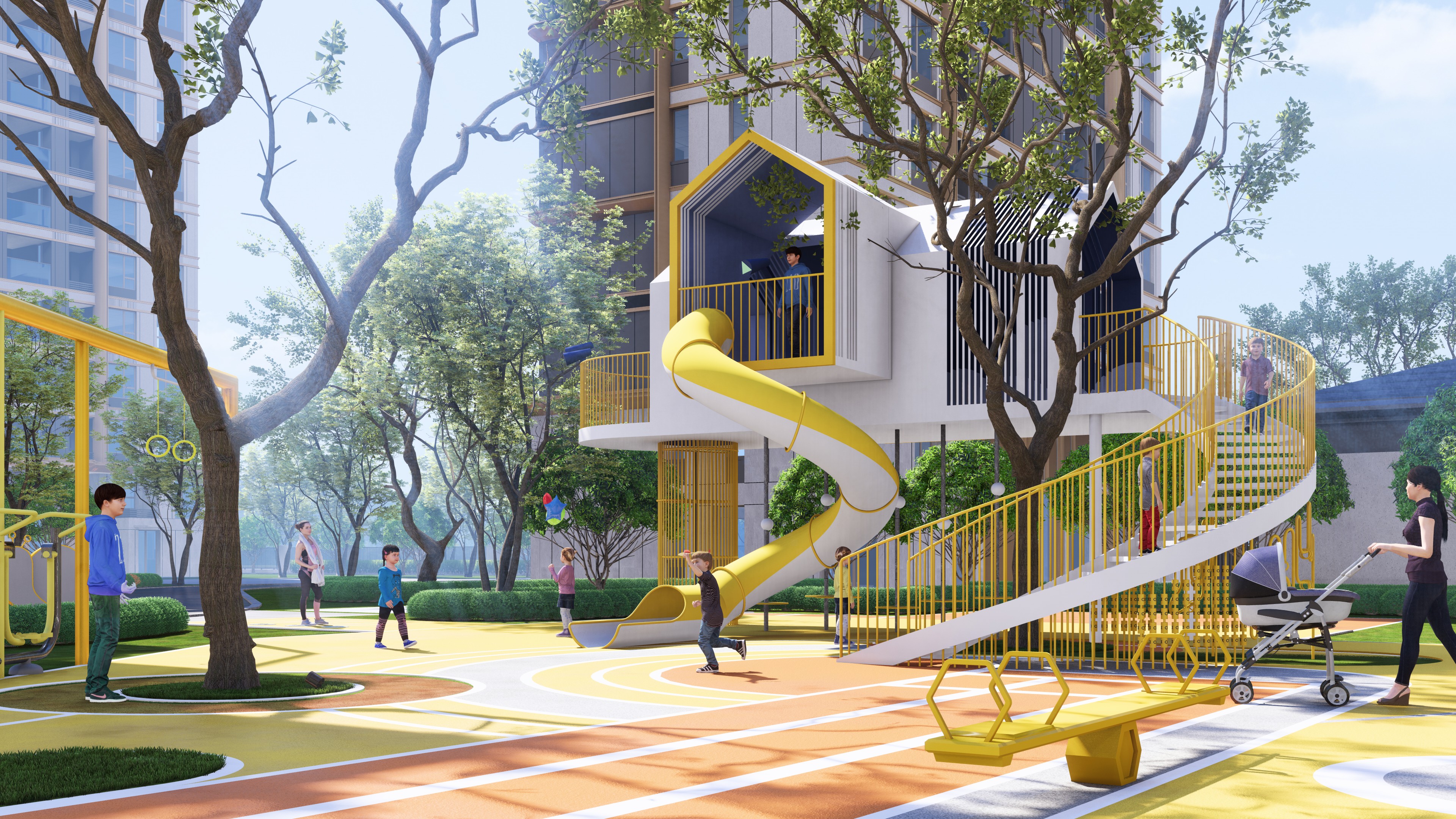 新中式现代高端地产lumion-0