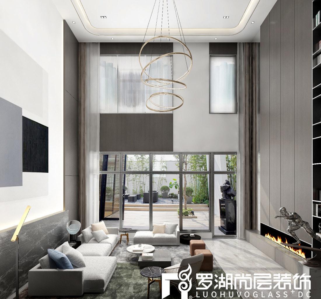 中海九号别墅跃层设计 | 影音玩具茶室共享空间-6