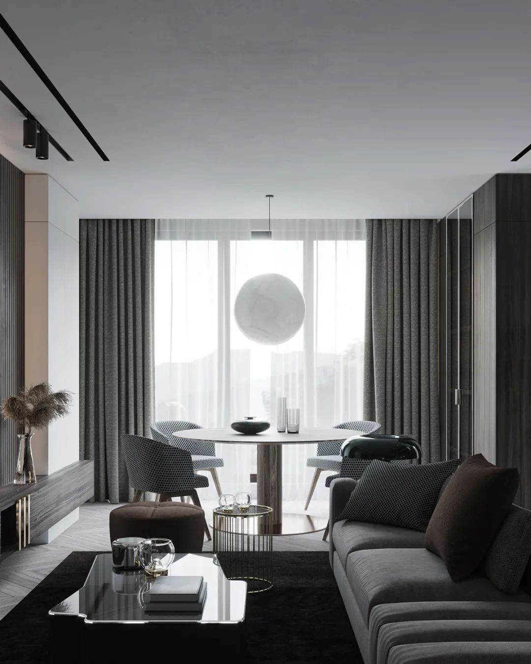 现代轻奢公寓设计丨阿塞拜疆丨Kamran Kerimov-15