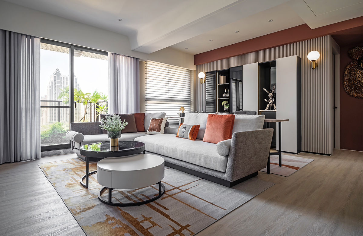 97㎡轻奢风两居室-8