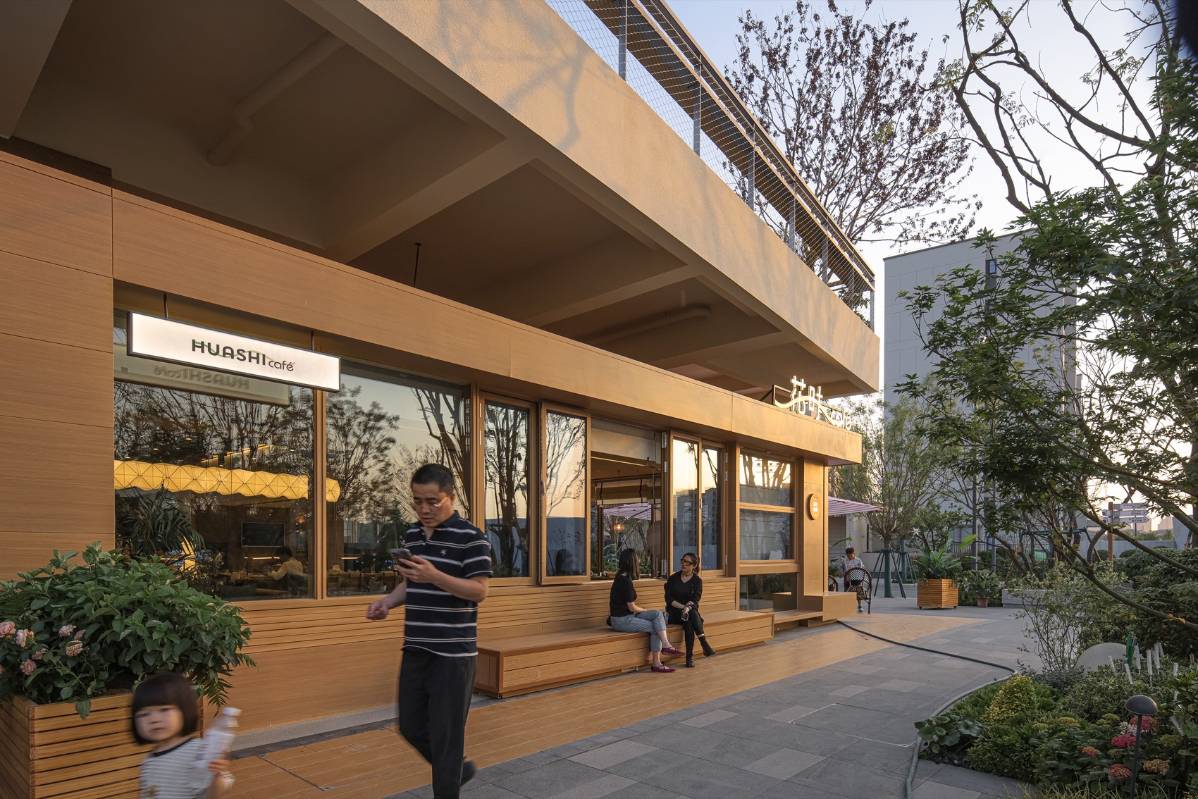 西安万科理想城北区小镇中心·池岛丨中国西安丨成都九十建筑设计有限公司-38