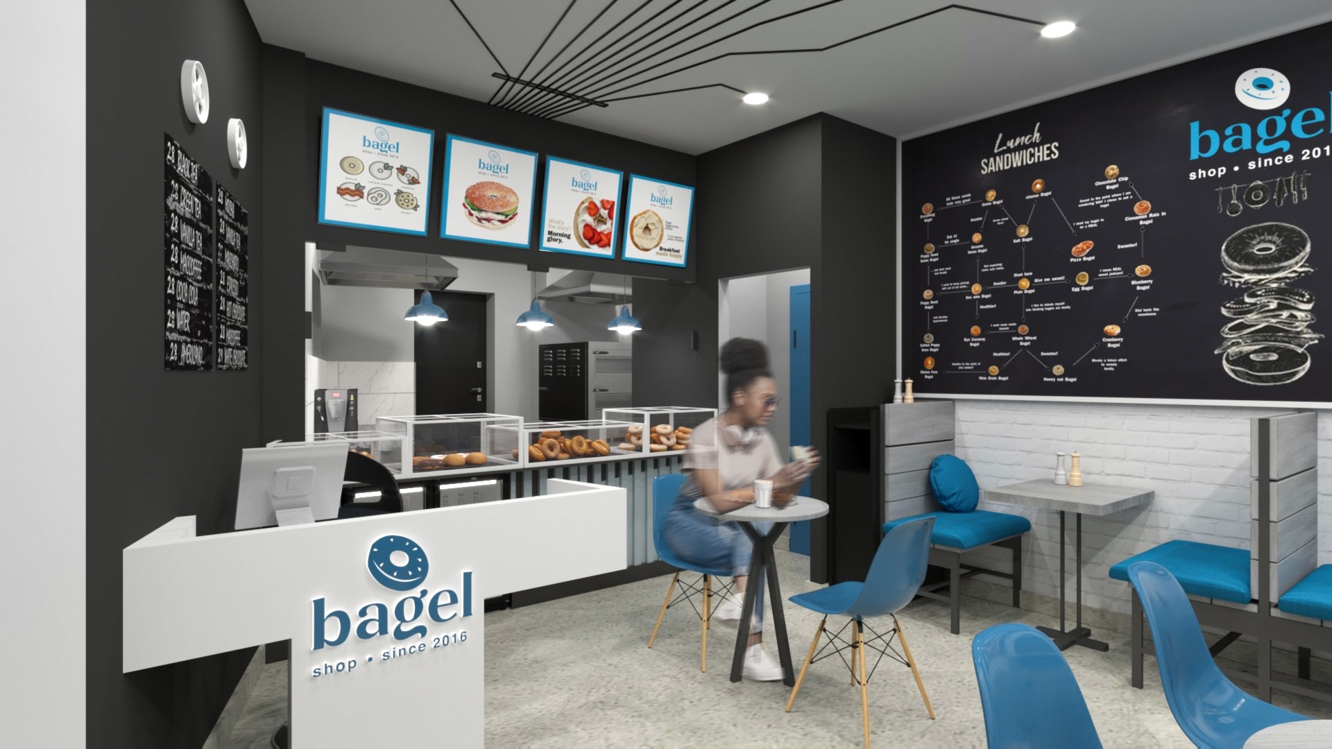 百吉饼店室内设计丨ArmeniaYerevan丨Anush Hambardzumyan-6