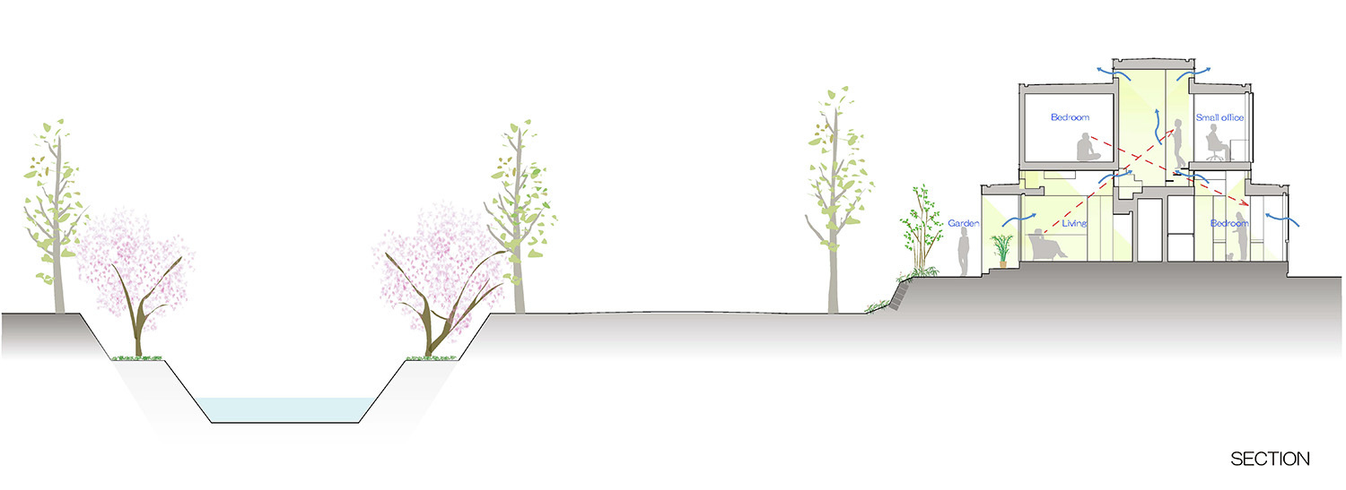 日本冈崎住宅丨Kazuki Moroe Architects-53