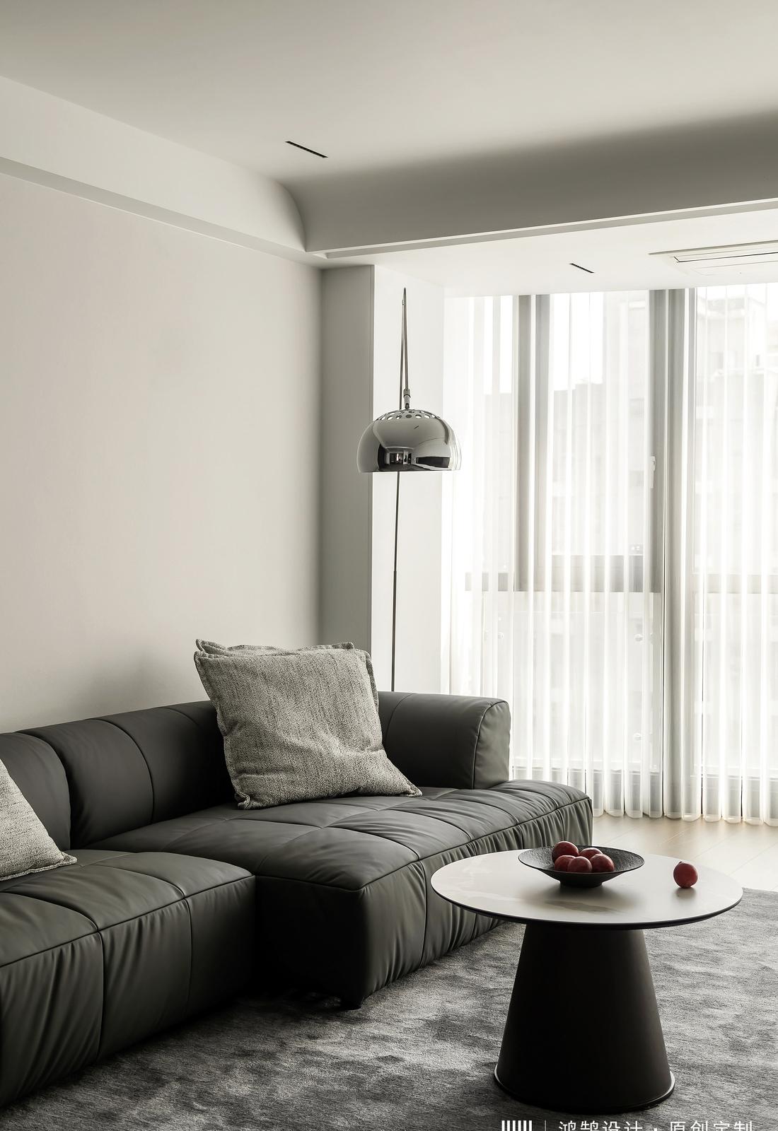 110㎡禁欲系现代风住宅-9