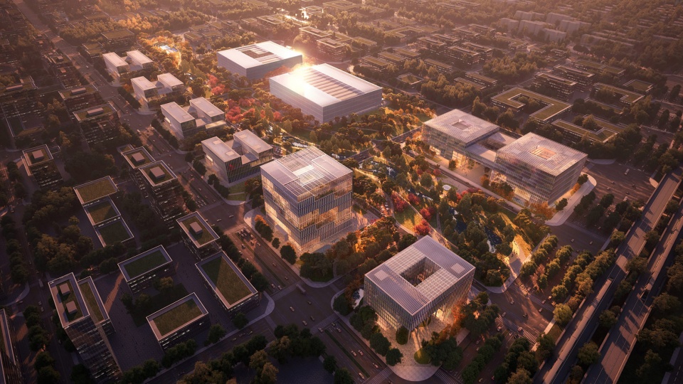 小米昌平总部园区丨中国北京丨gmp·冯·格康,玛格及合伙人建筑师事务所-7