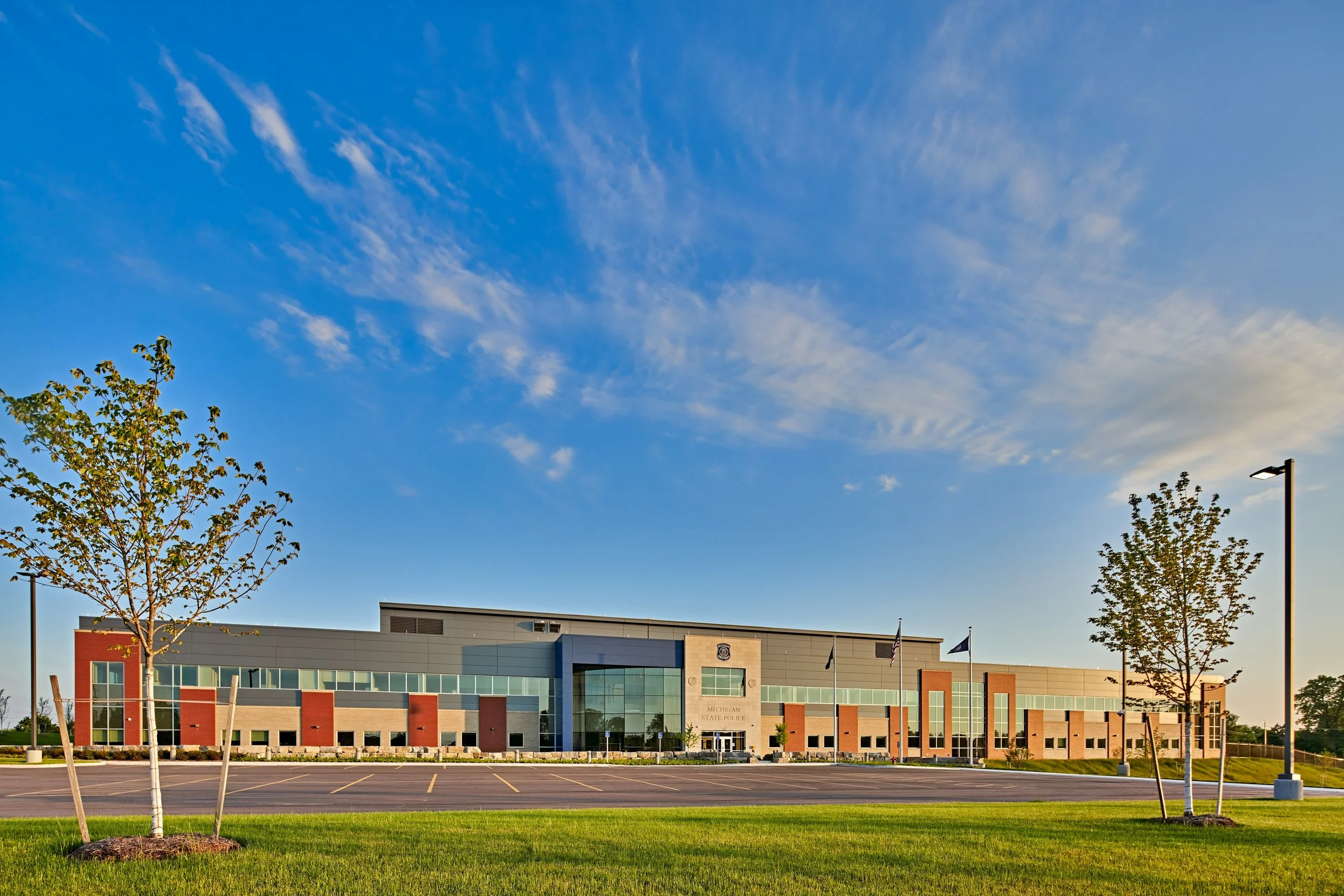 密歇根州警察整合项目丨美国大急流城丨Hobbs+Black Architects-0