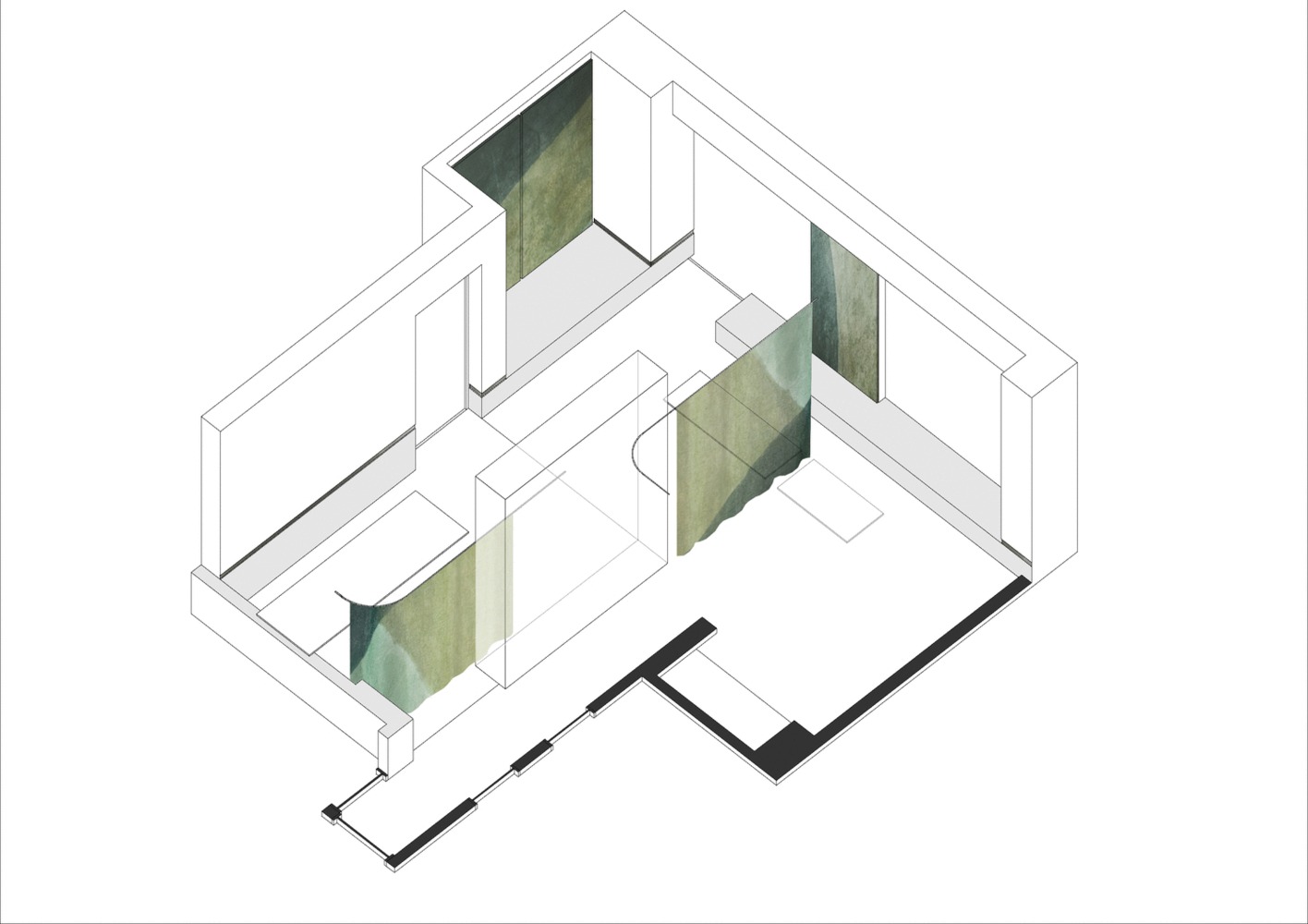 阿根廷布宜诺斯艾利斯 42 平米精致室内设计-97
