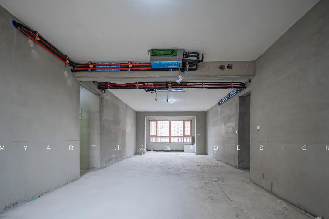 辛集·百合御景城一对一硬装实景丨北京铭艺-61