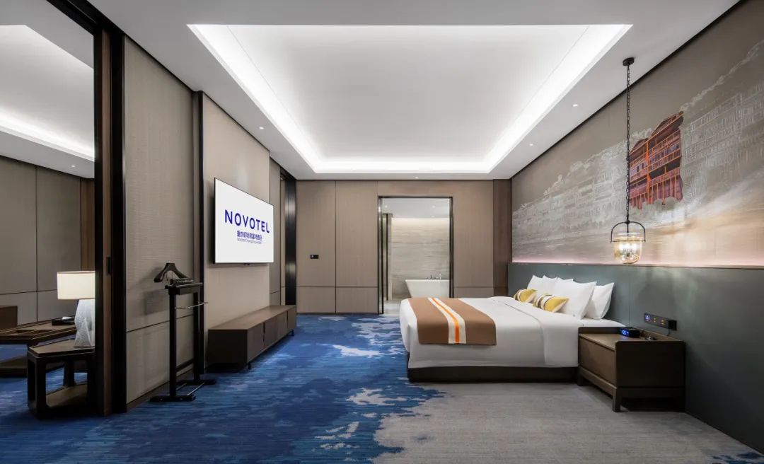 重庆机场诺富特酒店行政客房设计丨中国重庆丨BJD国际设计公司-47