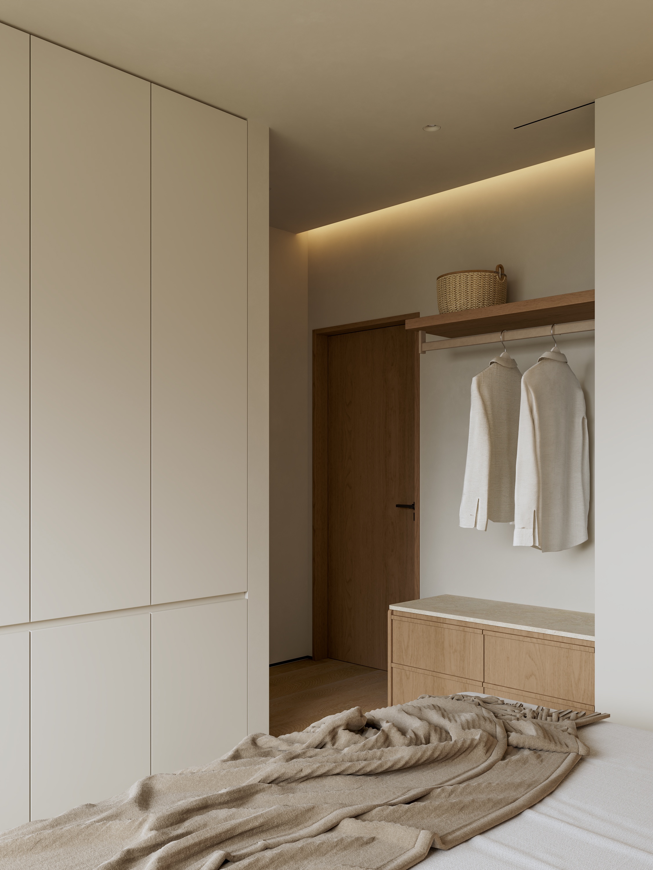 低饱和卧室｜住进阳光与肌理的缝隙里-2