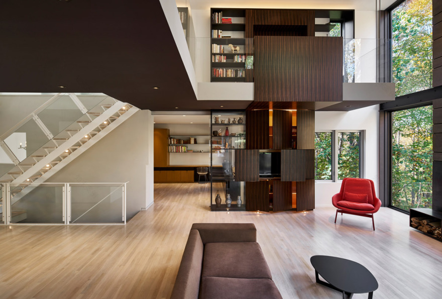 打破隔阂,融入自然的“烟雾石英”住宅-11