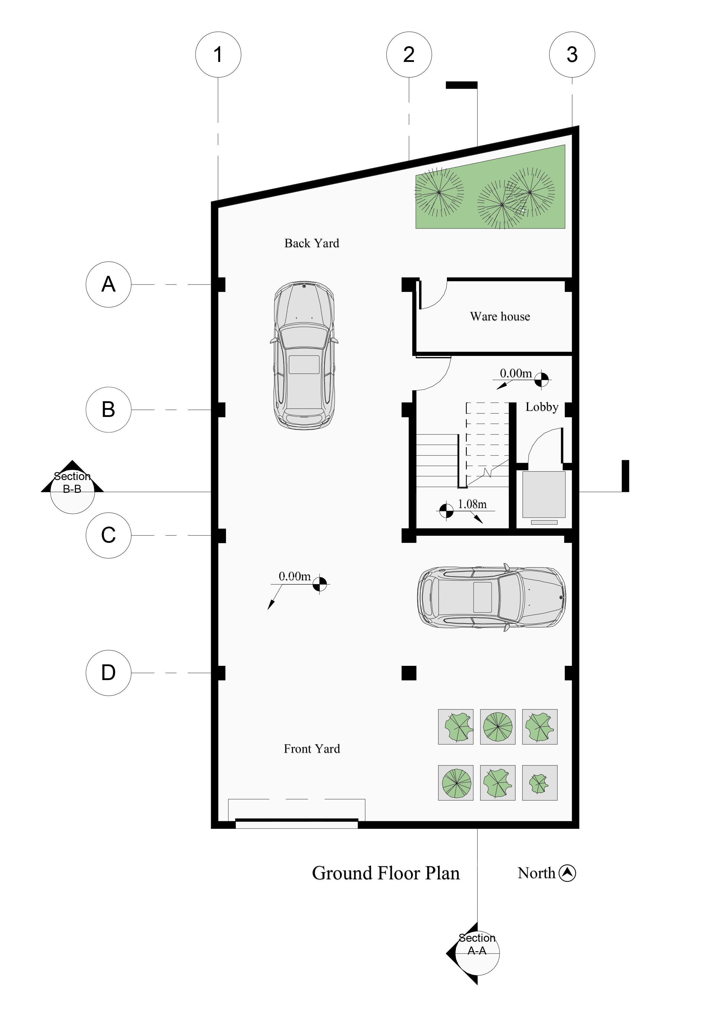 贝沙尔市帕利兹小巷住宅设计-26