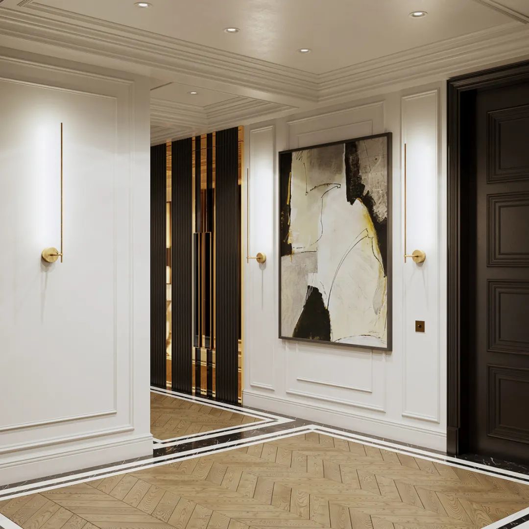 俄罗斯莫斯科 192·4㎡私人豪宅设计丨Julia Design-50