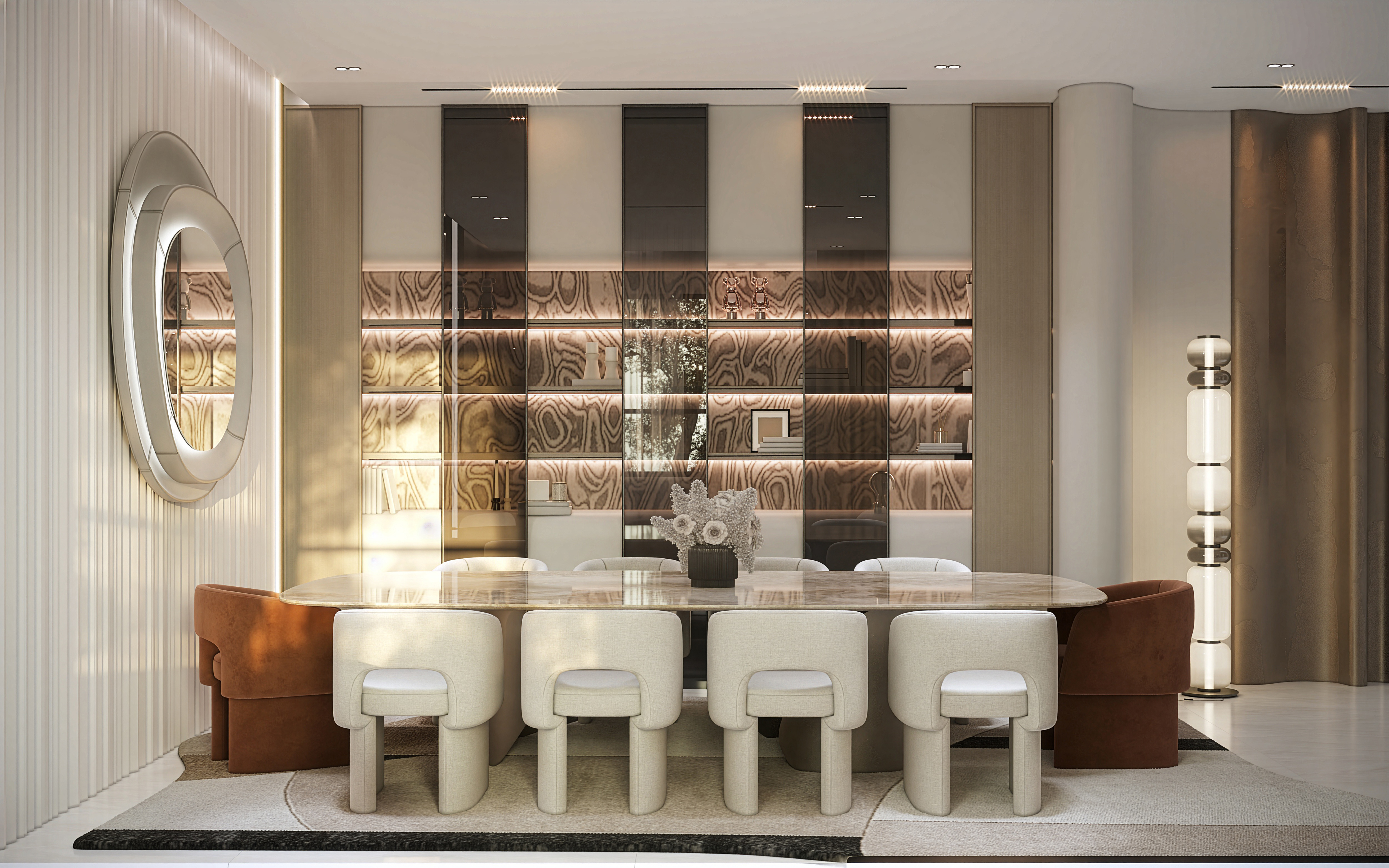 Modern Villa ground floor in KSA-3