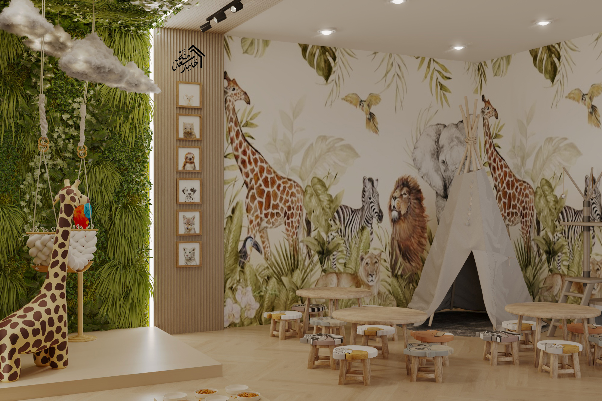 儿童游戏室丨沙特阿拉伯利雅得-7