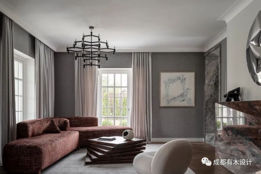 经典现代轻奢别墅设计丨YOU MU DESIGN-28