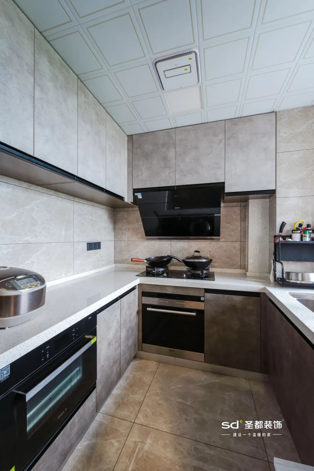 浙江杭州 120㎡现代轻奢,全屋收纳客厅,品质生活新定义-31