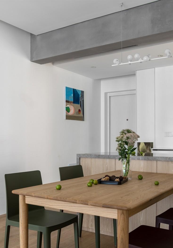 古希腊拱形窗映照的现代自然家-15