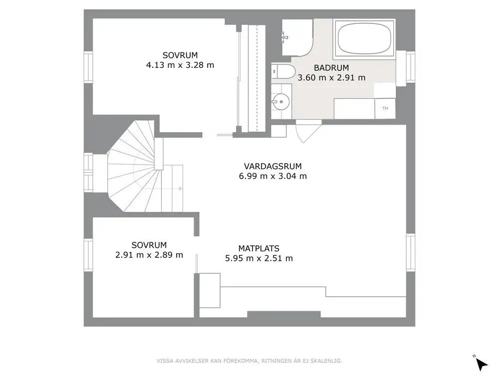 96m2 瑞典顶楼公寓 | 现代都市中的乡村魅力-18