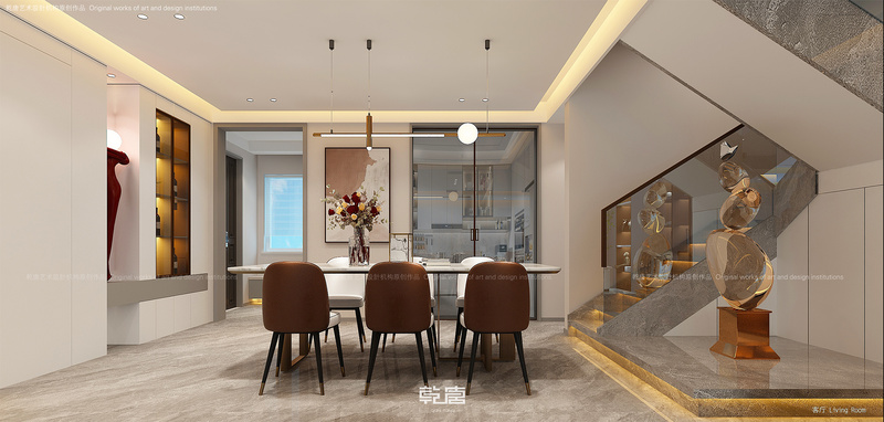 沈阳龙湖天宸原著现代私宅设计·静雅丨中国沈阳-15