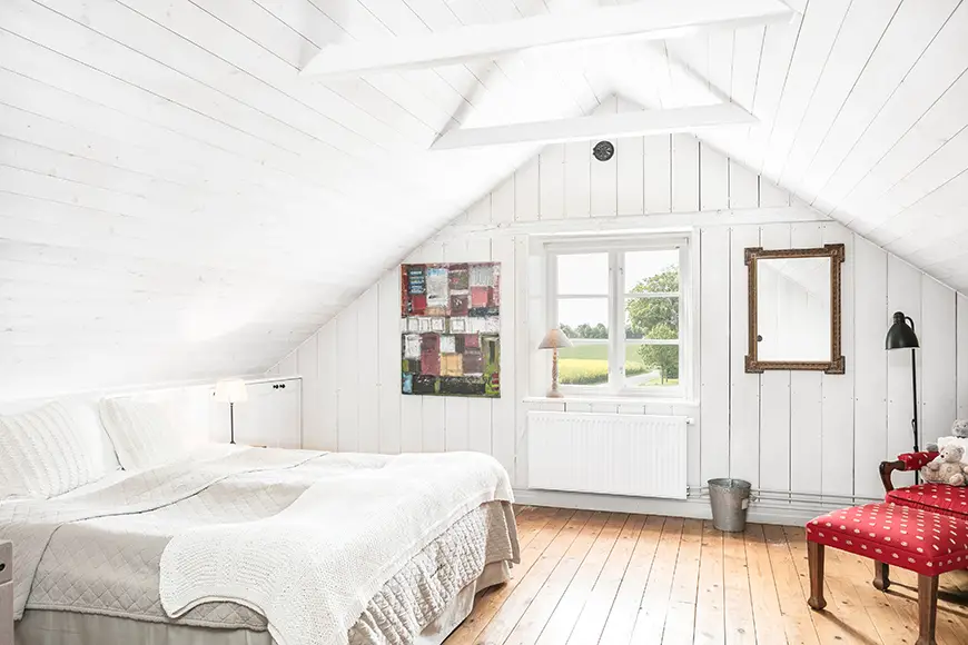 蓝绿色调的法国乡村风格与北欧风室内设计-16