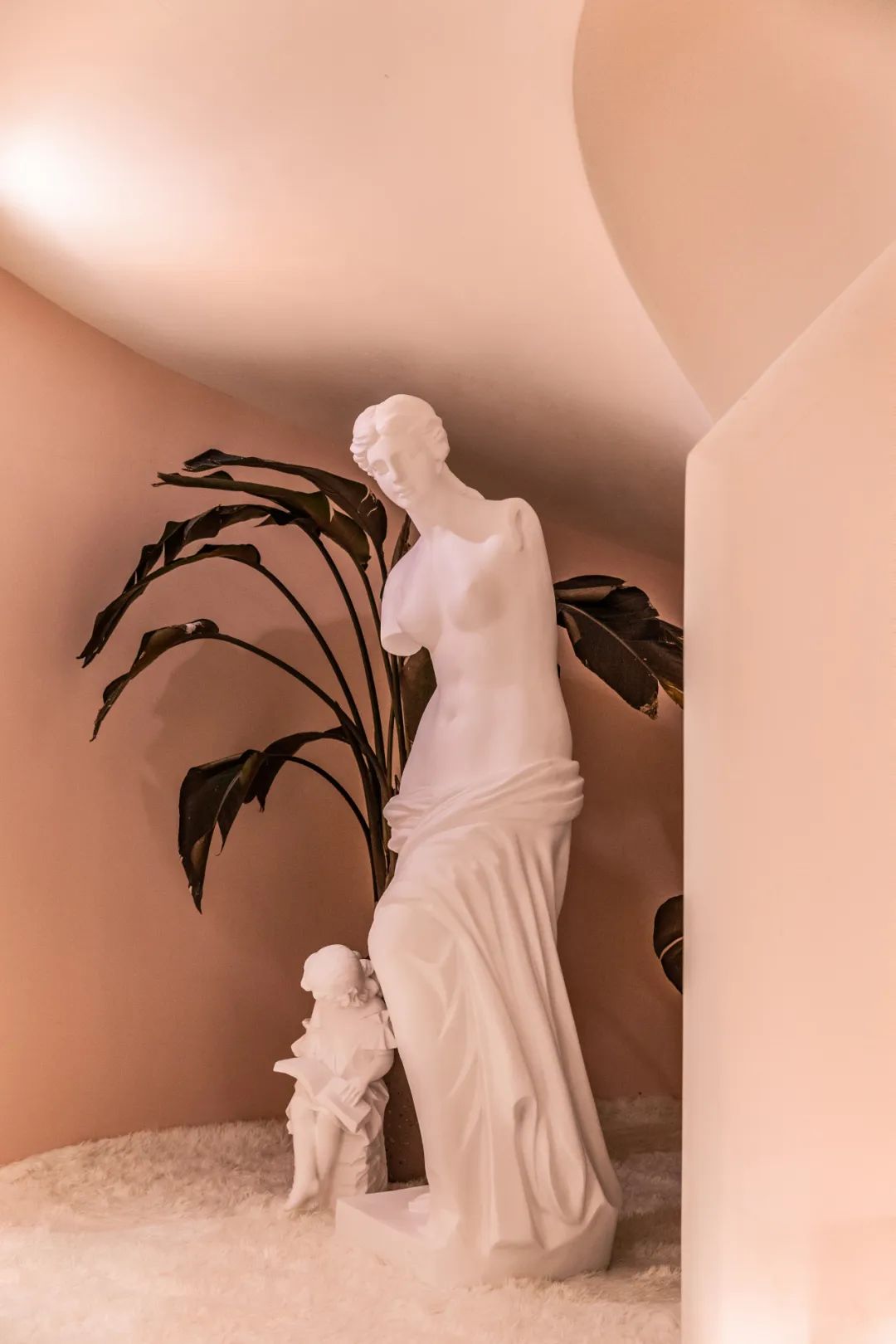 浙江台州 JANE SKIN CARE 肌肤研究空间,肖振态的粉红少女心设计-36