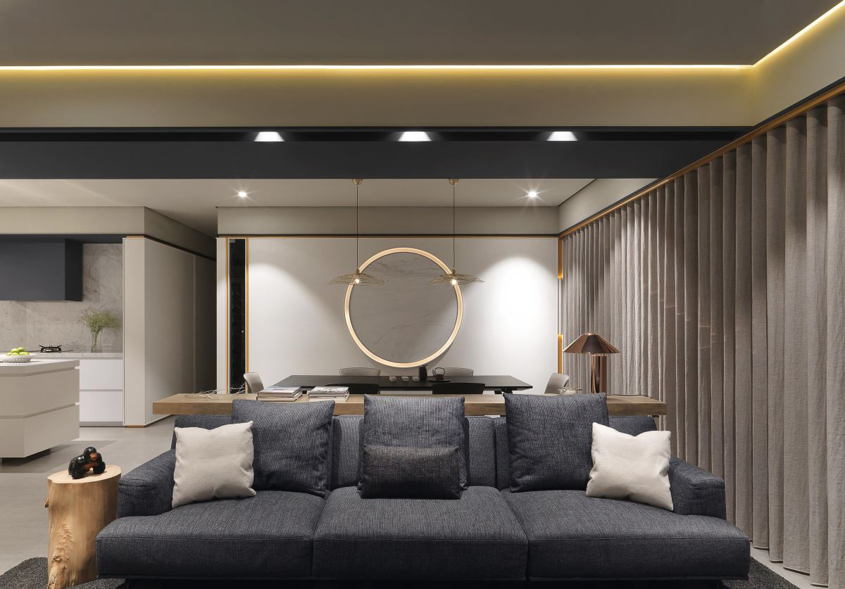 欣磐石设计--40坪三房现代时尚住宅-3